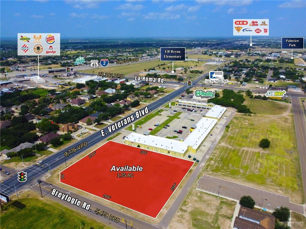 Land home at TBD Veterans Boulevard, Palmview, Texas